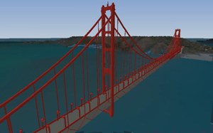Golden Gate from the air