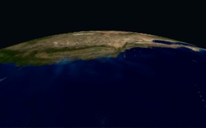 Earth from orbit